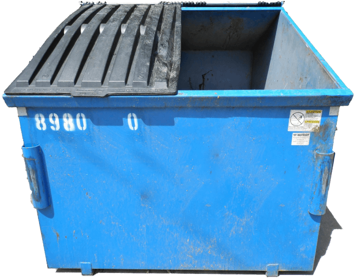 Small dumpster